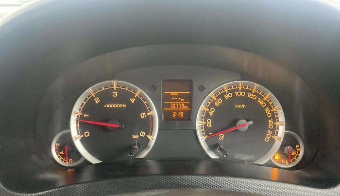 2015 Maruti Swift VDI ABS, Diesel, Manual, 70,779 km, Odometer Image