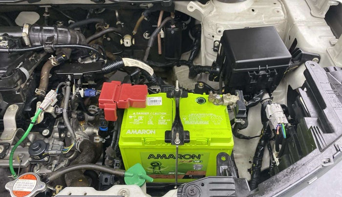 2022 Maruti BREZZA VXI AT SMART HYBRID, Petrol, Automatic, 64,336 km, Engine View - Left
