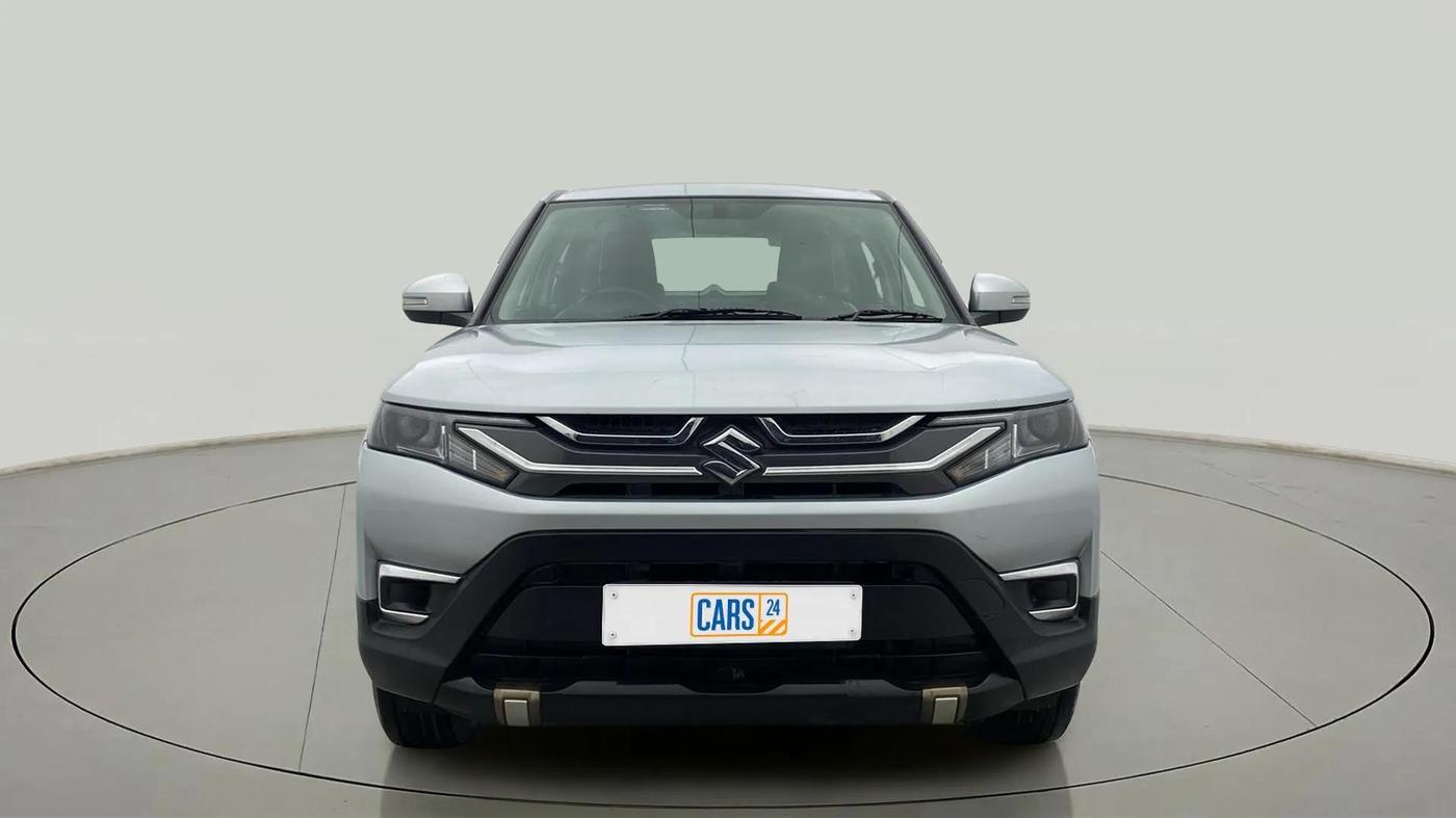 2022 Maruti BREZZA VXI AT SMART HYBRID, Petrol, Automatic, 64,336 km, Front