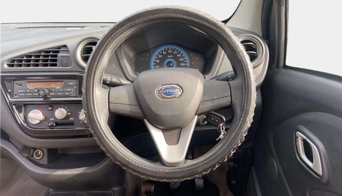 2018 Datsun Redi Go T (O), Petrol, Manual, 84,729 km, Steering Wheel Close Up