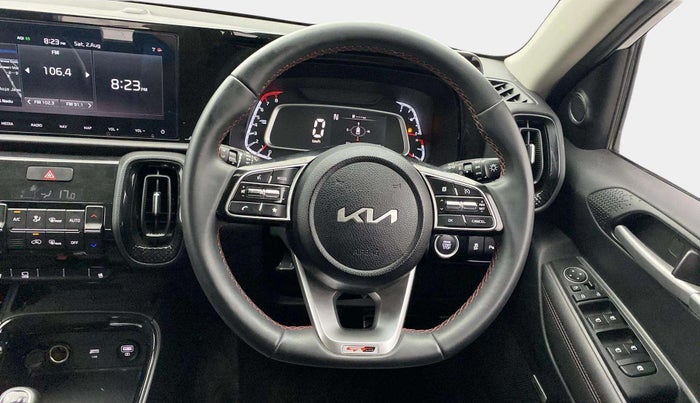 2022 KIA SONET GTX PLUS 1.0 IMT DUAL TONE, Petrol, Manual, 23,729 km, Steering Wheel Close Up