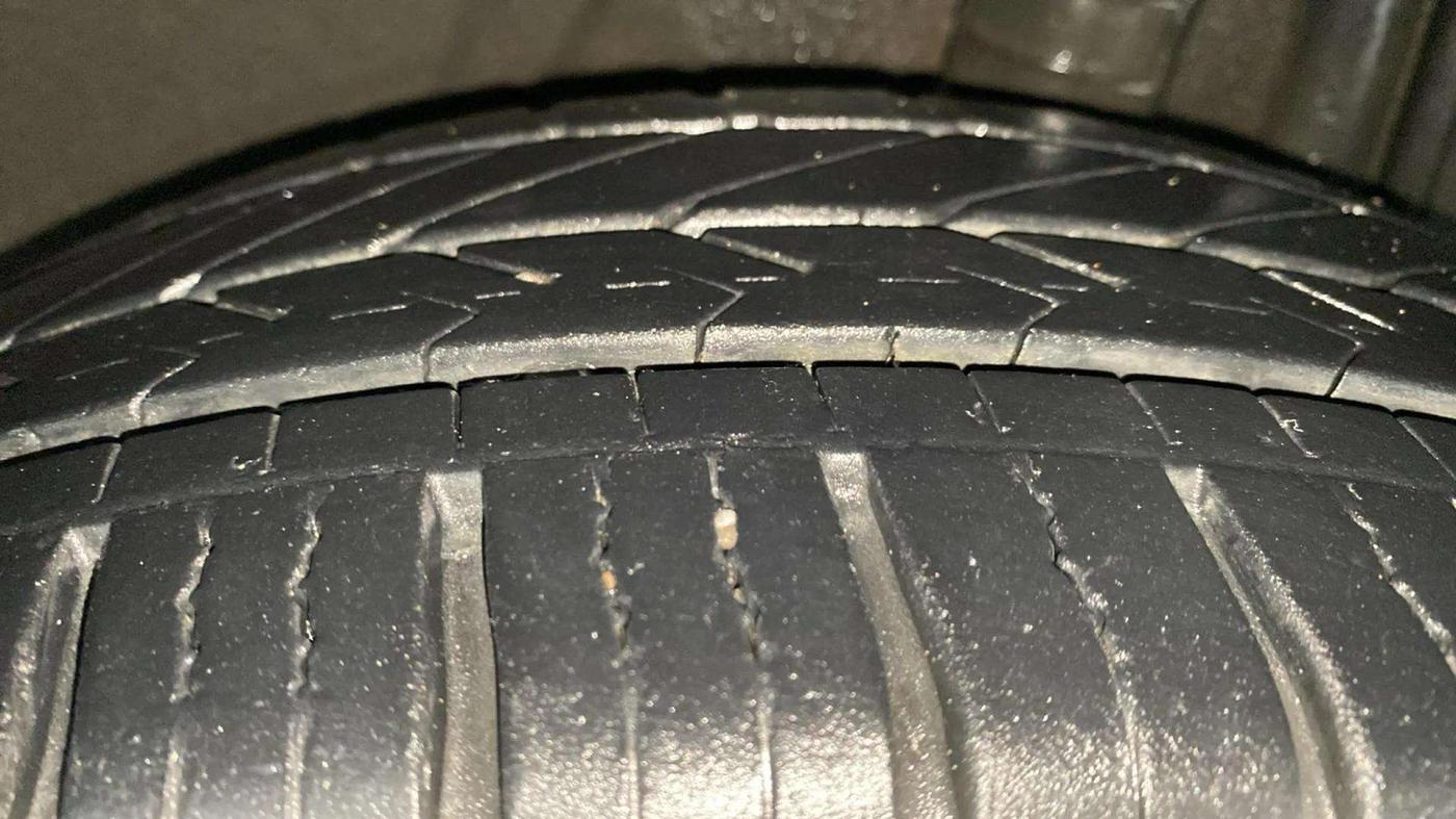 2014 Nissan Micra XV CVT, Petrol, Automatic, 51,408 km, Left Rear Tyre Tread
