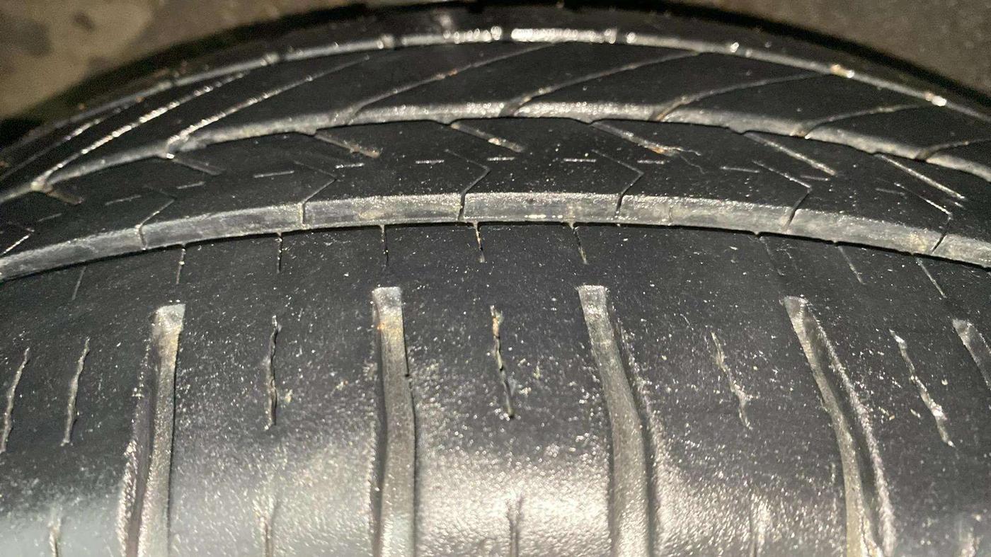 2014 Nissan Micra XV CVT, Petrol, Automatic, 51,408 km, Right Rear Tyre Tread