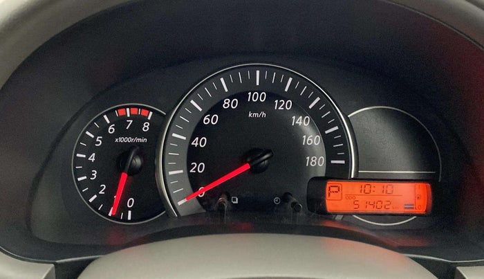 2014 Nissan Micra XV CVT, Petrol, Automatic, 51,355 km, Odometer Image