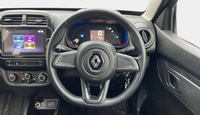 2022 Renault Kwid RXT 1.0 AMT, Petrol, Automatic, 11,633 km, Steering Wheel Close Up