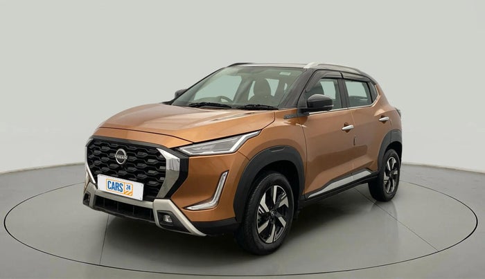 2024 Nissan MAGNITE Tekna Plus B4D 1.0 Petrol MT Dual Tone, Petrol, Manual, 2,263 km, Left Front Diagonal