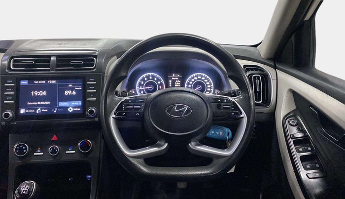 2022 Hyundai Creta EX 1.5 PETROL, Petrol, Manual, 55,521 km, Steering Wheel Close Up