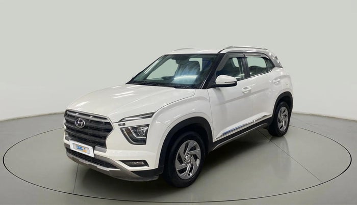 2022 Hyundai Creta EX 1.5 PETROL, Petrol, Manual, 55,521 km, Left Front Diagonal