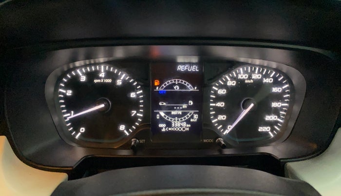 2022 Tata PUNCH ACCOMPLISHED MT, Petrol, Manual, 33,712 km, Odometer Image