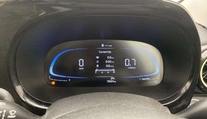 2023 Hyundai EXTER SX (O) CONNECT, Petrol, Manual, 15,462 km, Odometer Image