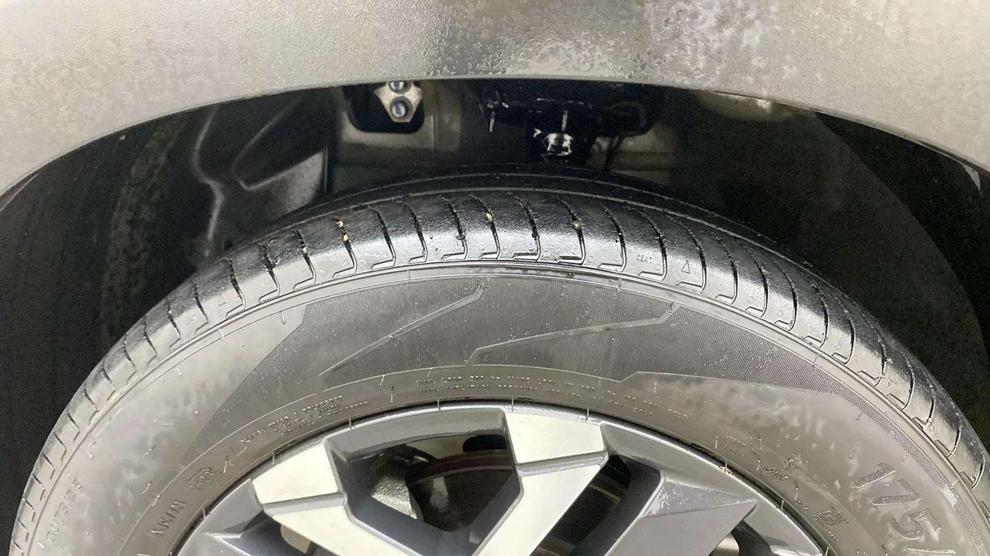2023 Hyundai EXTER SX (O) CONNECT, Petrol, Manual, 15,462 km, Left Front Tyre Tread