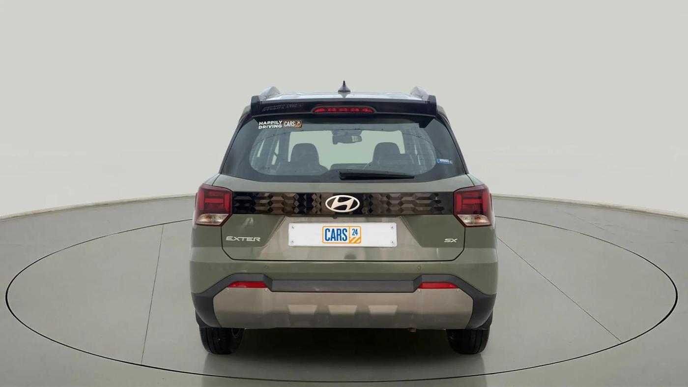 2023 Hyundai EXTER SX (O) CONNECT, Petrol, Manual, 15,462 km, Back/Rear