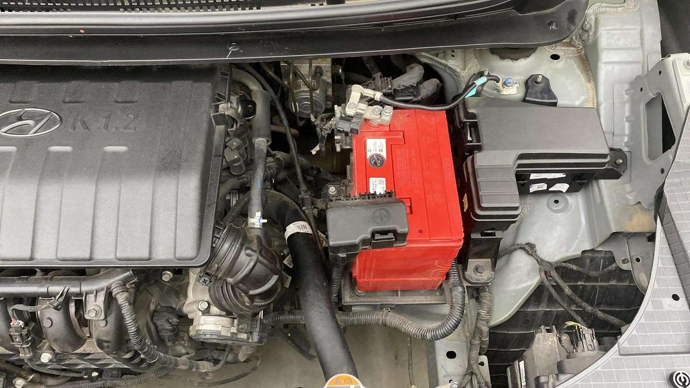 2023 Hyundai EXTER SX (O) CONNECT, Petrol, Manual, 15,462 km, Engine View - Left