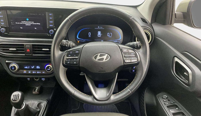 2023 Hyundai EXTER SX (O) CONNECT, Petrol, Manual, 15,462 km, Steering Wheel Close Up