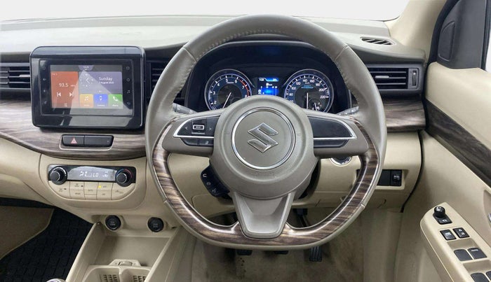 2020 Maruti Ertiga ZXI+ SHVS, Petrol, Manual, 28,330 km, Steering Wheel Close Up