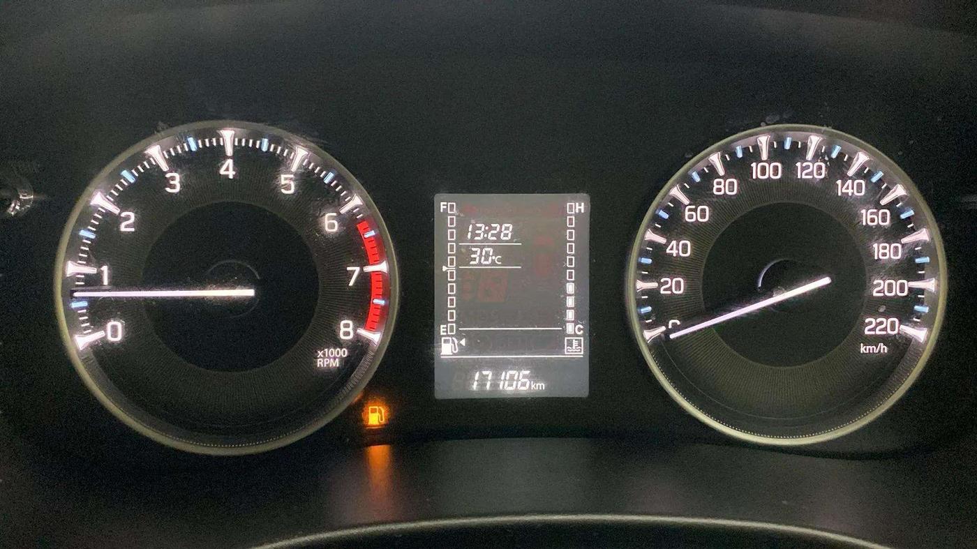 2024 Maruti FRONX DELTA PLUS 1.2MT, Petrol, Manual, 17,107 km, Odometer Image