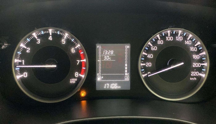 2024 Maruti FRONX DELTA PLUS 1.2MT, Petrol, Manual, 17,102 km, Odometer Image