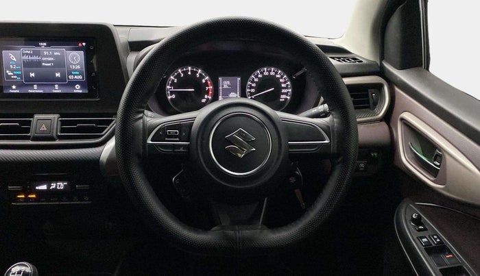 2024 Maruti FRONX DELTA PLUS 1.2MT, Petrol, Manual, 17,102 km, Steering Wheel Close Up