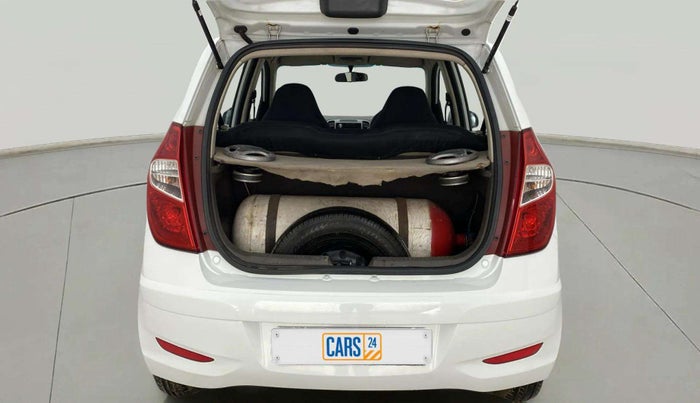 2012 Hyundai i10 MAGNA 1.2, CNG, Manual, 85,013 km, Boot Inside