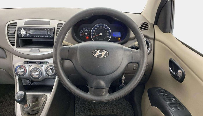2012 Hyundai i10 MAGNA 1.2, CNG, Manual, 85,013 km, Steering Wheel Close Up