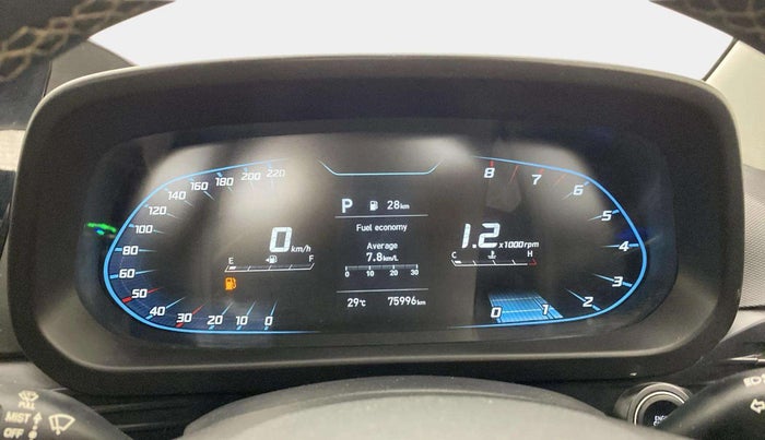2020 Hyundai NEW I20 ASTA (O) 1.0 TURBO GDI DCT, Petrol, Automatic, 75,994 km, Odometer Image