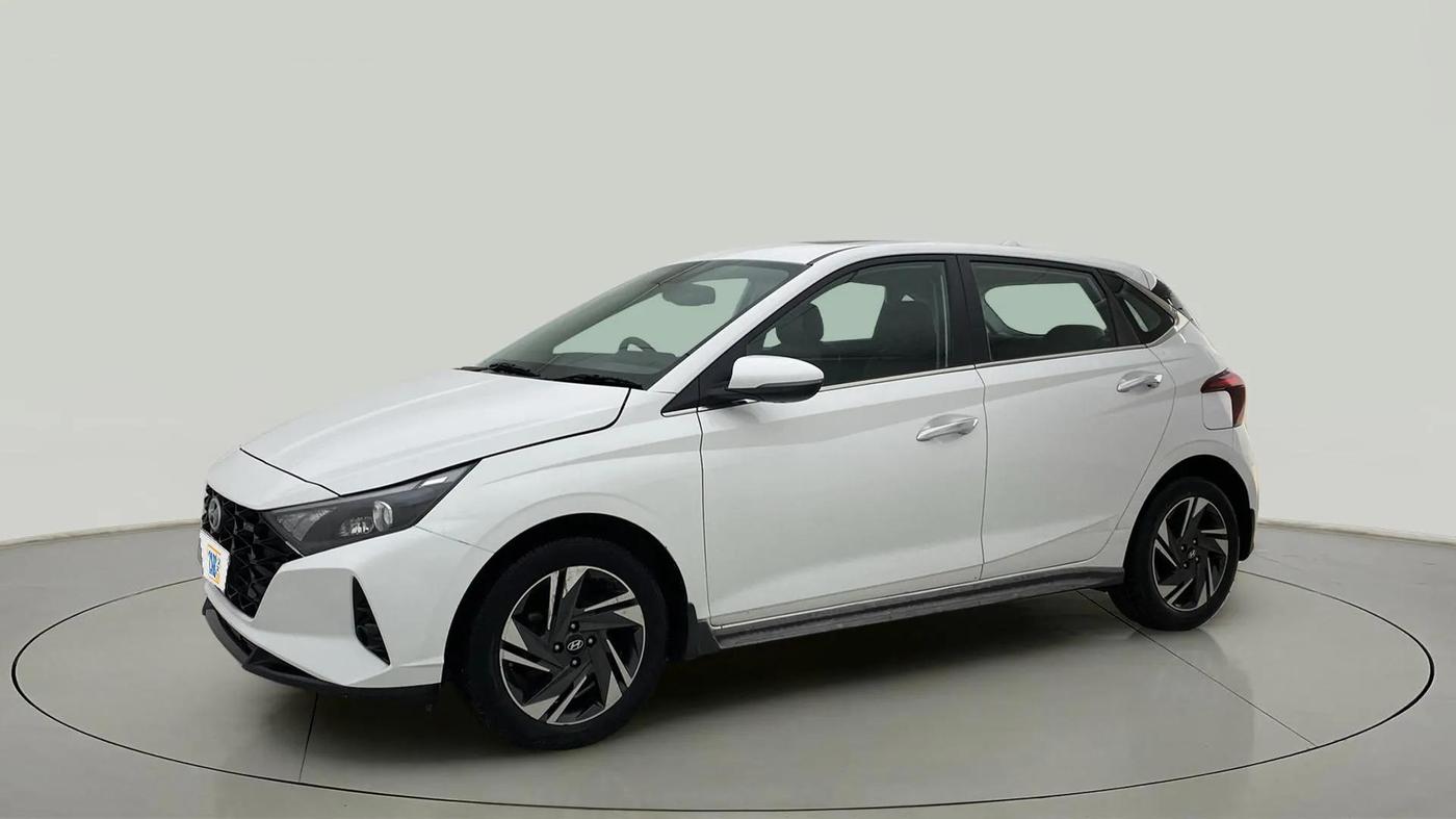 2020 Hyundai NEW I20 ASTA (O) 1.0 TURBO GDI DCT, Petrol, Automatic, 76,158 km, Left Front Diagonal