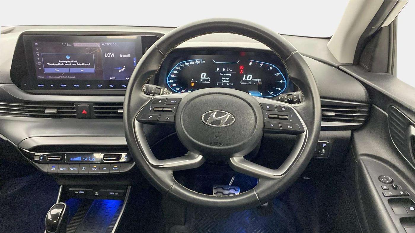 2020 Hyundai NEW I20 ASTA (O) 1.0 TURBO GDI DCT, Petrol, Automatic, 76,158 km, Steering Wheel Close Up