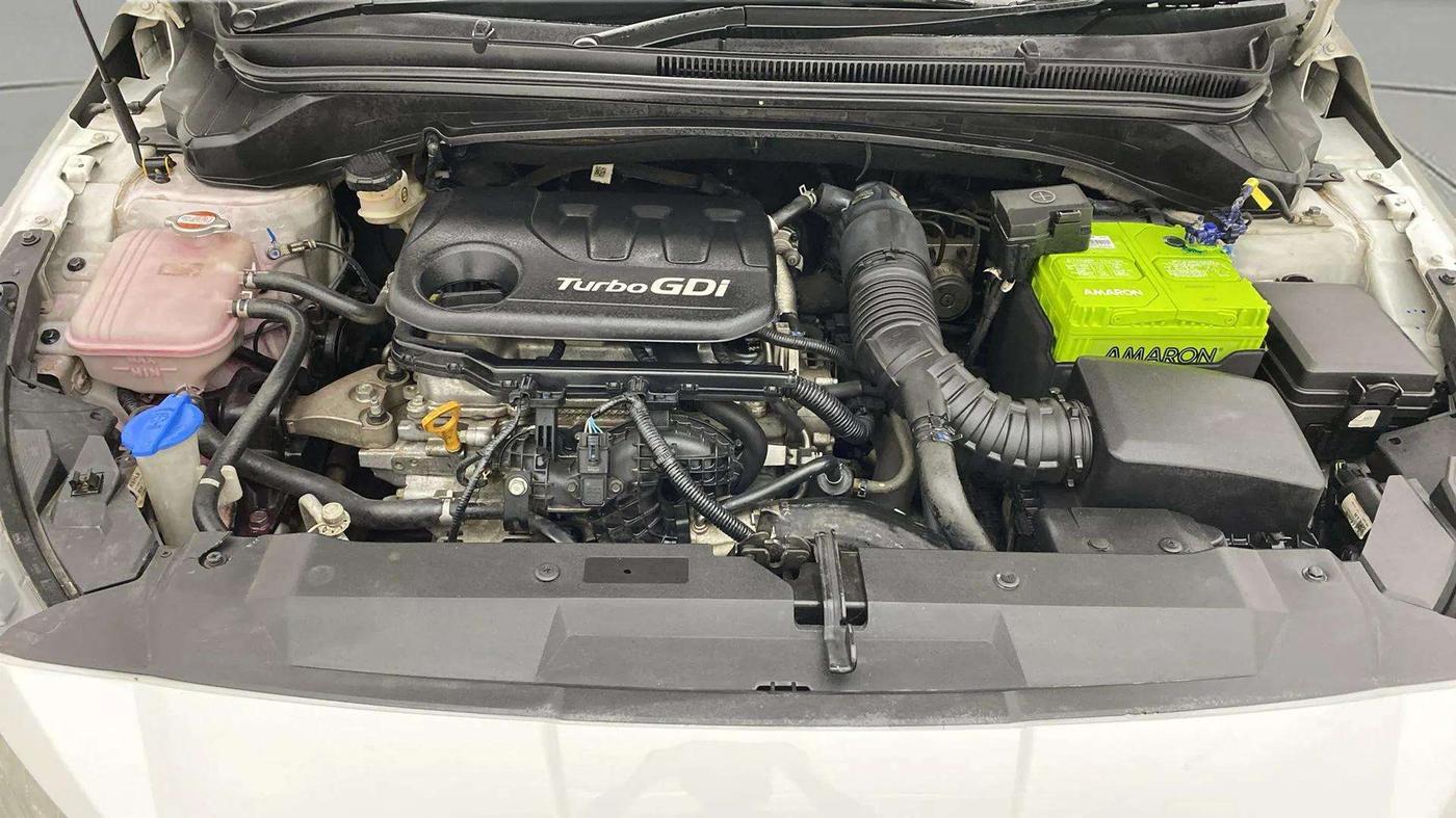 2020 Hyundai NEW I20 ASTA (O) 1.0 TURBO GDI DCT, Petrol, Automatic, 76,158 km, Engine View