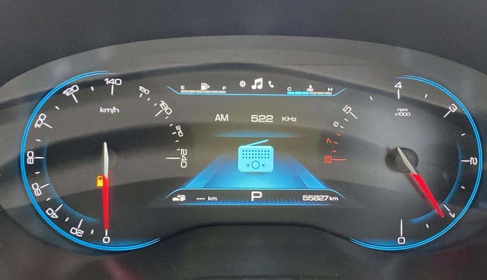 2020 MG HECTOR SHARP 1.5 DCT PETROL, Petrol, Automatic, 55,827 km, Odometer Image