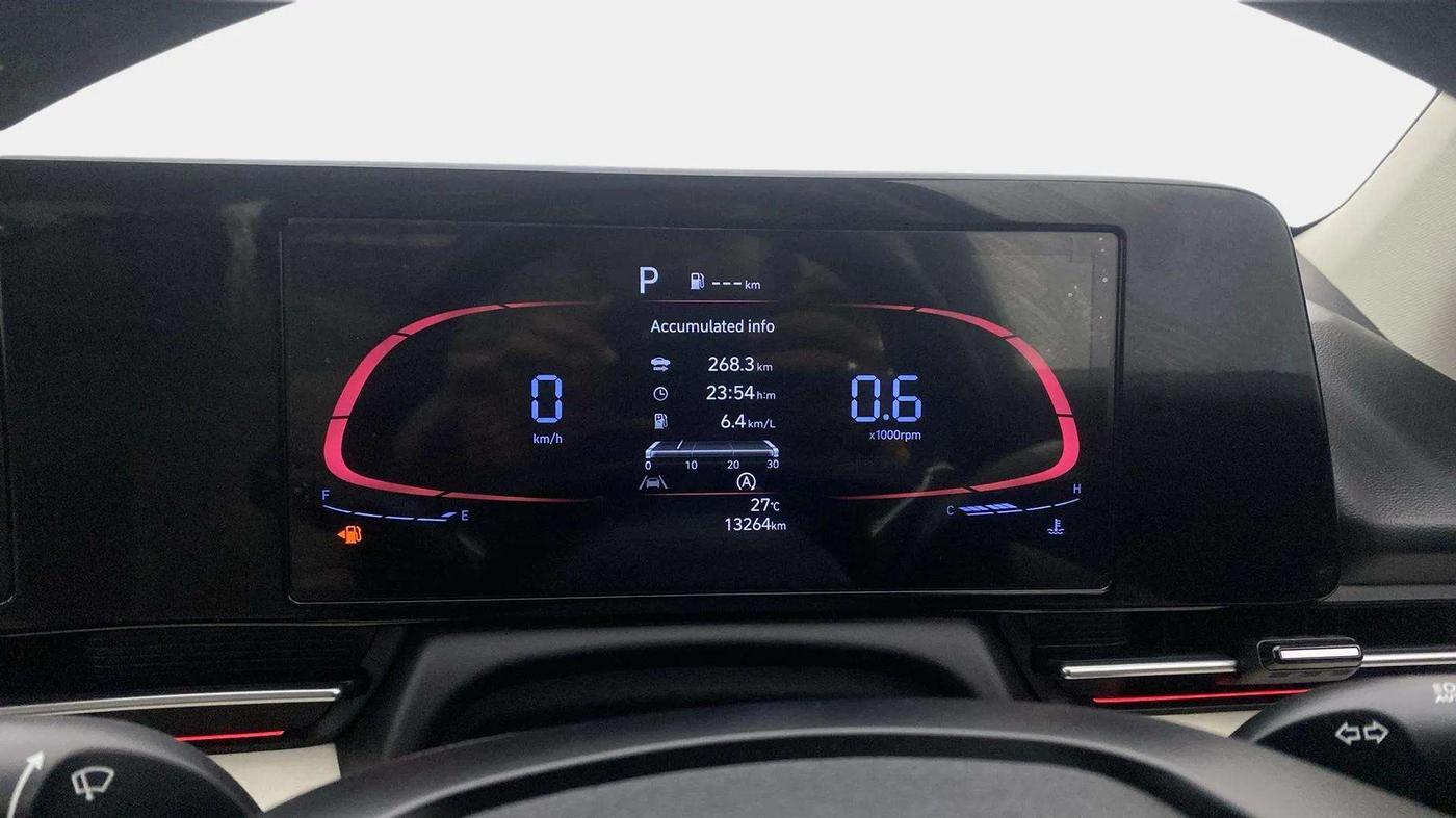 2023 Hyundai Verna SX(O) 1.5 MPI IVT , Petrol, Automatic, 13,388 km, Odometer Image
