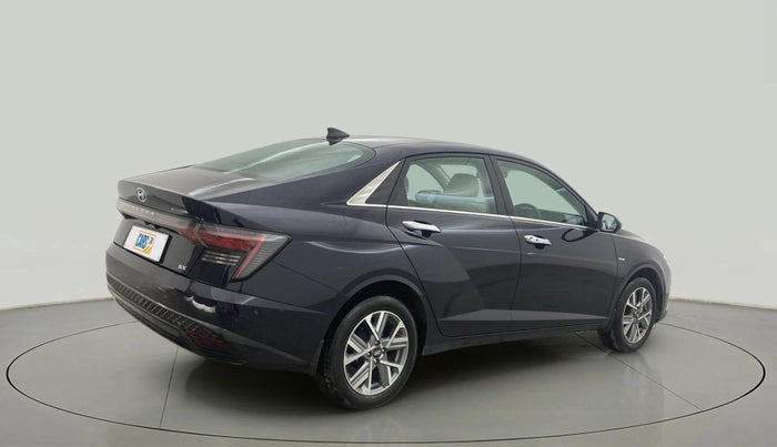 2023 Hyundai Verna SX(O) 1.5 MPI IVT , Petrol, Automatic, 13,263 km, Right Back Diagonal