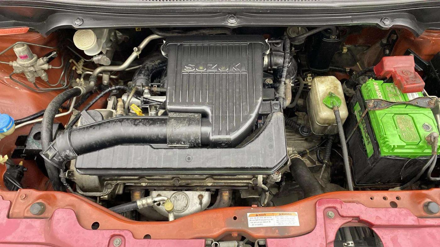 2014 Maruti Ritz VXI, Petrol, Manual, 79,936 km, Engine View