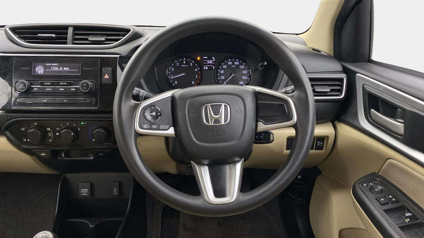 2021 Honda Amaze 1.2L I-VTEC S, Petrol, Manual, 37,958 km, Steering Wheel Close Up