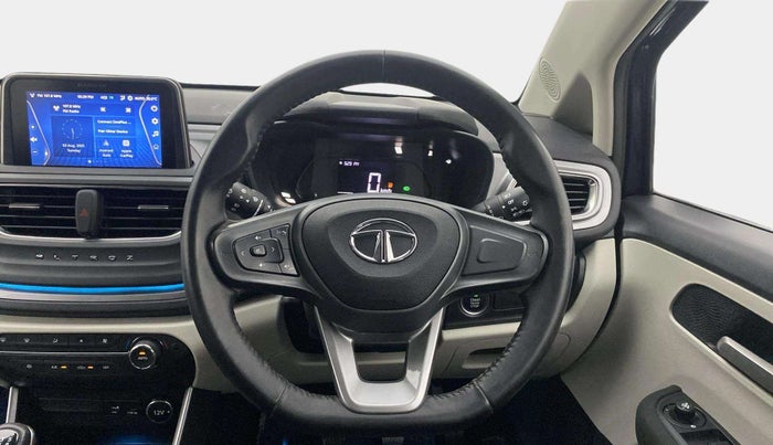 2023 Tata ALTROZ XZ PLUS O SUNROOF CNG, CNG, Manual, 25,281 km, Steering Wheel Close Up