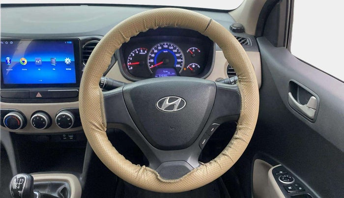 2013 Hyundai Grand i10 SPORTZ 1.1 CRDI, Diesel, Manual, 54,646 km, Steering Wheel Close Up