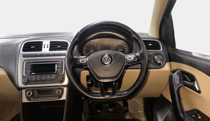 2015 Volkswagen Polo HIGHLINE1.2L, Petrol, Manual, 75,873 km, Steering Wheel Close Up