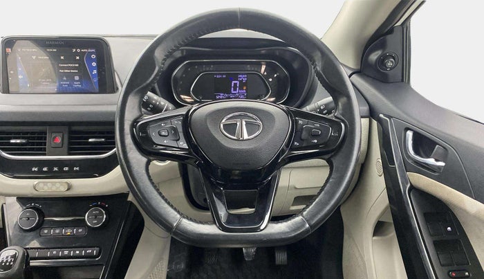 2021 Tata NEXON XZ PLUS (O) PETROL, Petrol, Manual, 52,494 km, Steering Wheel Close Up