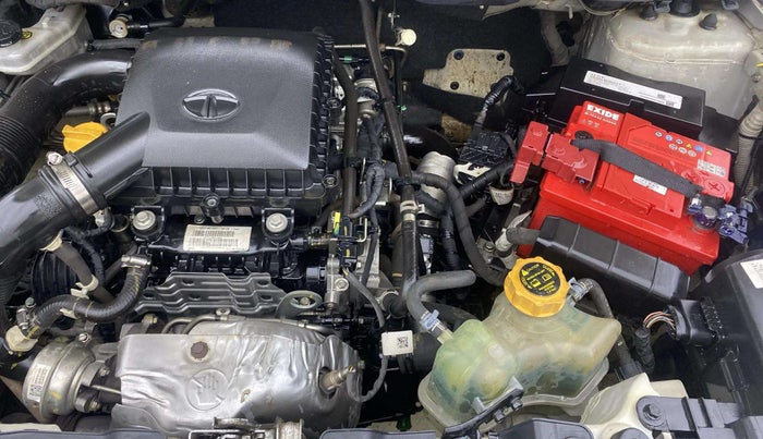 2021 Tata NEXON XZ PLUS (O) PETROL, Petrol, Manual, 52,494 km, Engine View - Left