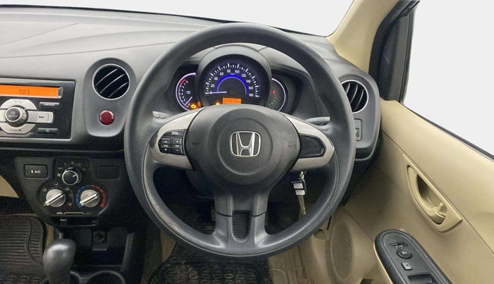 2015 Honda Amaze 1.2L I-VTEC S AT, Petrol, Automatic, 94,171 km, Steering Wheel Close Up