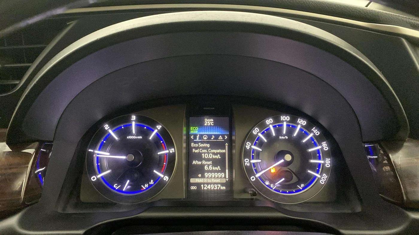 2017 Toyota Innova Crysta 2.4 VX 7 STR, Diesel, Manual, 1,25,031 km, Odometer Image