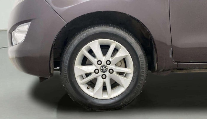 2017 Toyota Innova Crysta 2.4 VX 7 STR, Diesel, Manual, 1,24,923 km, Left Front Wheel
