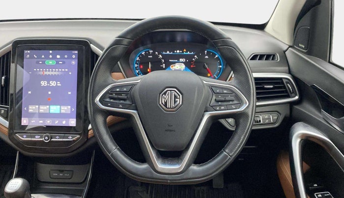 2020 MG HECTOR PLUS SHARP 1.5 PETROL TURBO HYBRID MT 6-STR, Petrol, Manual, 22,048 km, Steering Wheel Close Up
