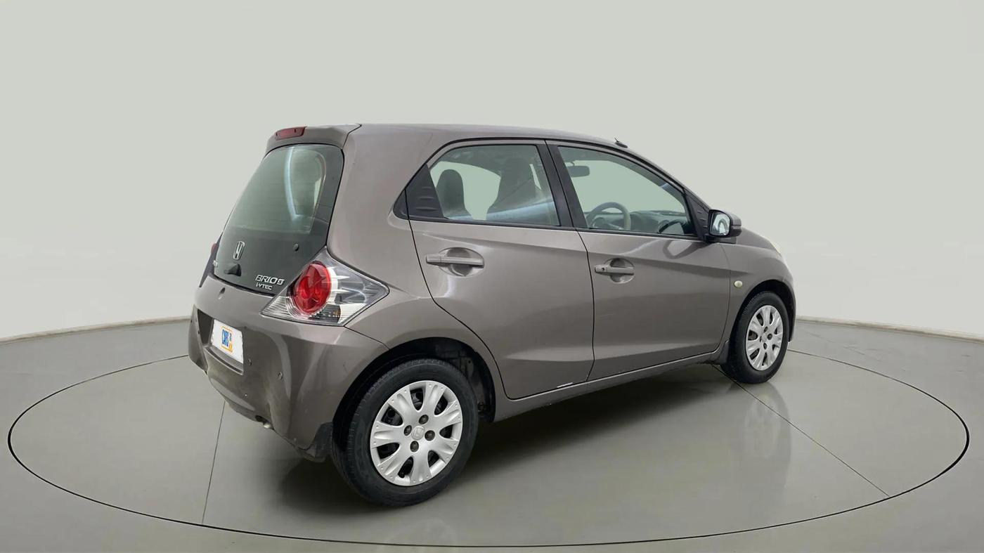 2015 Honda Brio S MT, Petrol, Manual, 65,543 km, Right Back Diagonal