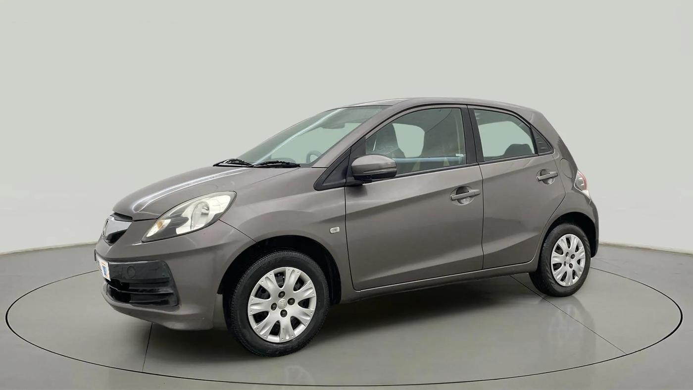 2015 Honda Brio S MT, Petrol, Manual, 65,543 km, Left Front Diagonal