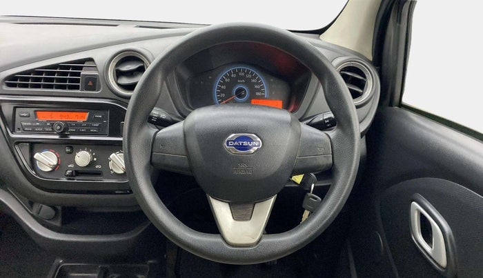 2018 Datsun Redi Go S 1.0 AMT, Petrol, Automatic, 33,109 km, Steering Wheel Close Up