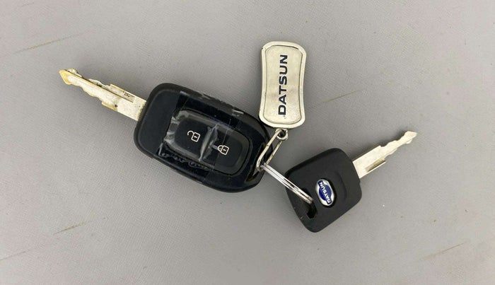 2018 Datsun Redi Go S 1.0 AMT, Petrol, Automatic, 33,109 km, Key Close Up