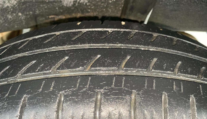 2018 Datsun Redi Go S 1.0 AMT, Petrol, Automatic, 33,109 km, Left Rear Tyre Tread