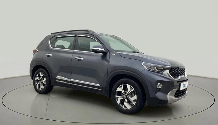 2021 KIA SONET HTX 1.0 IMT, Petrol, Manual, 20,744 km, Right Front Diagonal
