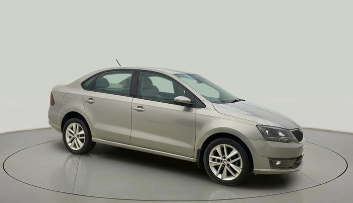 2017 Skoda Rapid STYLE 1.5 TDI AT, Diesel, Automatic, 80,128 km, Right Front Diagonal