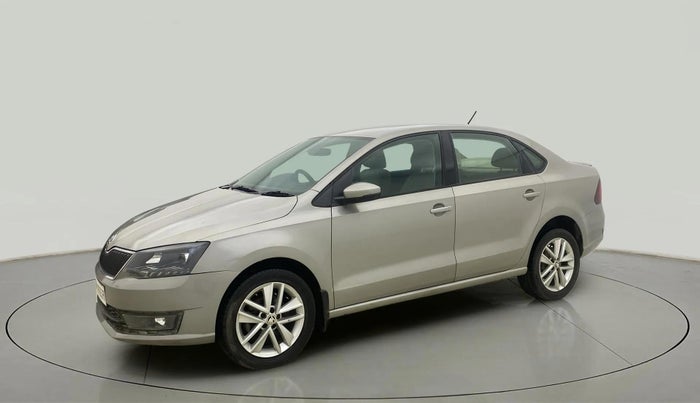 2017 Skoda Rapid STYLE 1.5 TDI AT, Diesel, Automatic, 80,128 km, Left Front Diagonal